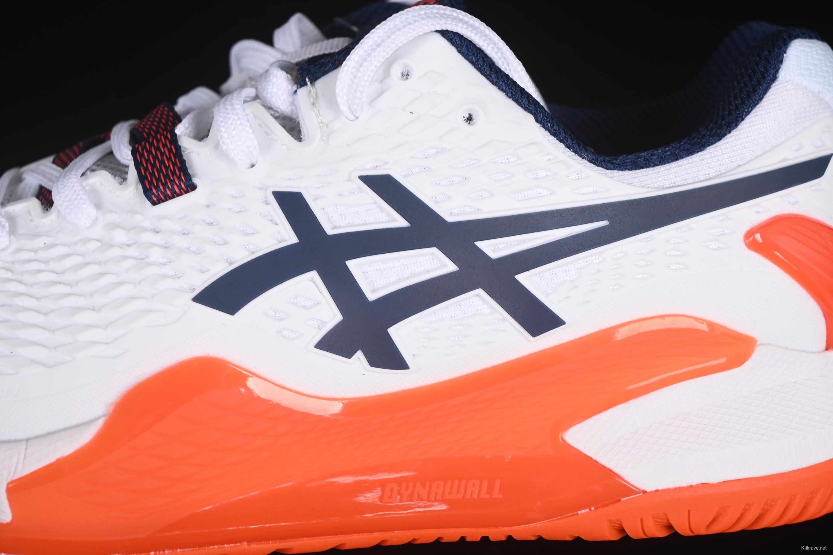 Asics Gel-Resolution 9 Retro Breathable Cushioned Casual Running Shoes - 1041A376-102