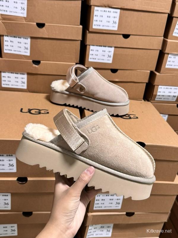 2024 Women UGG Sand Suede Slippers MJ00170