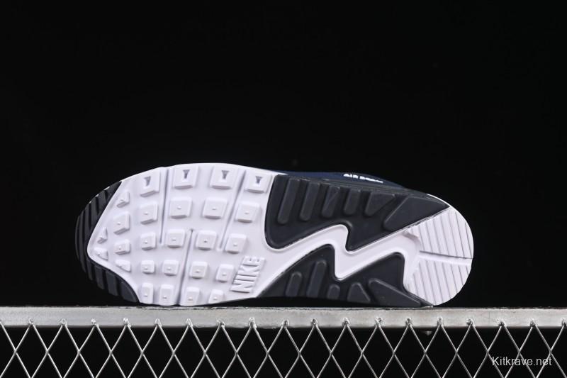 Nike Air Max 90 Retro Running Shoes with Visible Air Cushion - AJ1285-101
