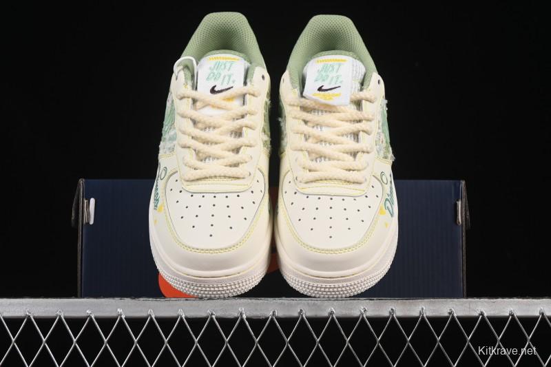Nike Air Force 1'07 Low Bubble Mart Dimoo Casual Sneakers - FJ7740-110
