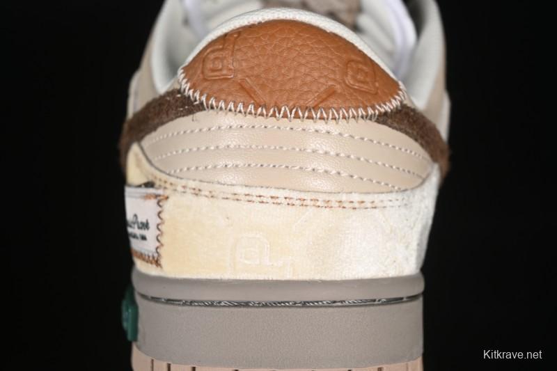 Nike Dunk Low Panda Prank Winter Dream Fantasy Low-Top Casual Skate Shoes - HQ1175-240