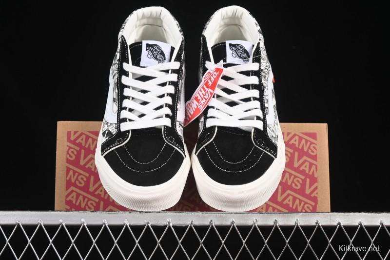 Vans Sk8-Mid Classic Skate Shoes - VN0A347UVGD