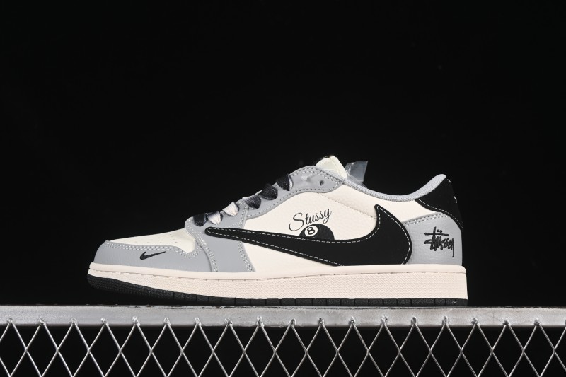 Nike Travis Scott x Fragment Design x Air Jordan 1 Low OG SP AJ1 Low-top Casual Sneakers - XS7089-601