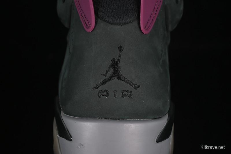 Nike Air Jordan 6 Retro Bordeaux Premium Suede Sneakers - CT8529-063