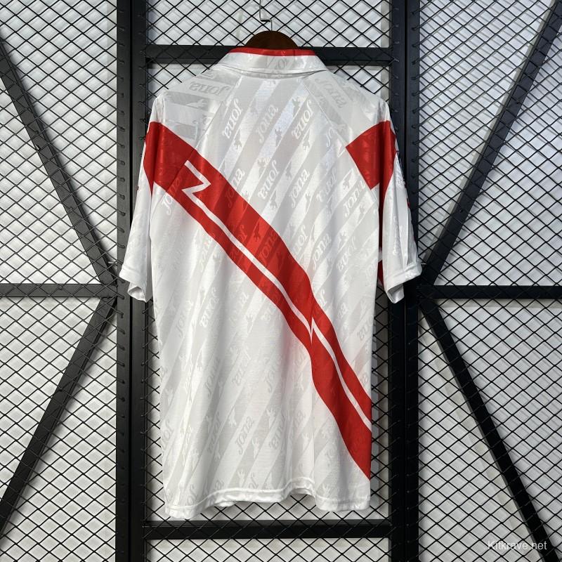 94/95 Retro Rayo Vallecano Home Jersey