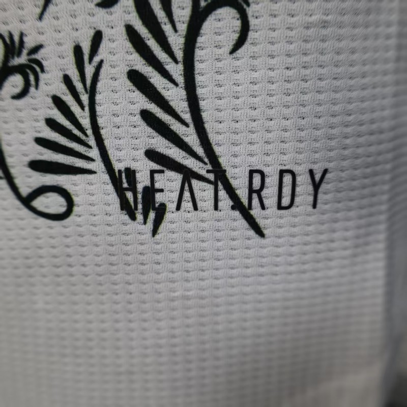 Player Version 2025 Algeria White with Traditional Pattern Jersey