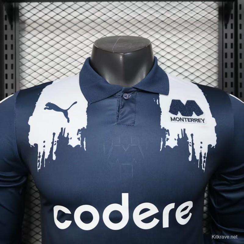 Player Version 25/26 Monterey Away Long Sleeve Jersey