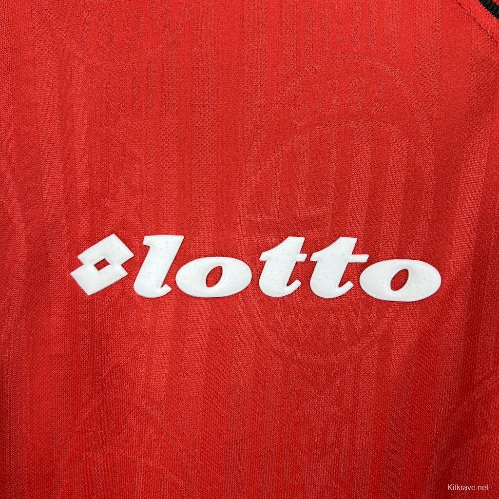 Retro 1998/99 AC Milan Away Red Jersey