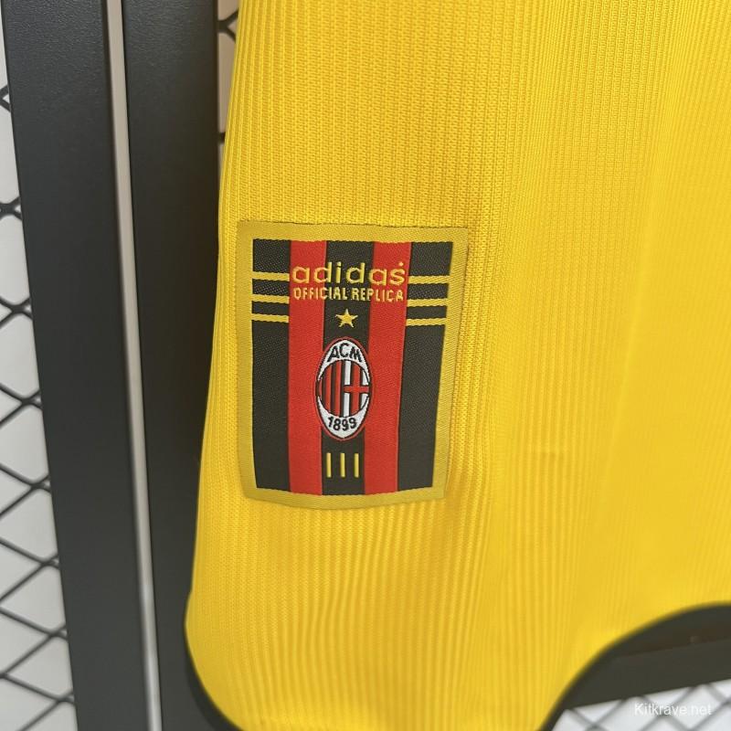99/00 Retro AC Milan Away Jersey