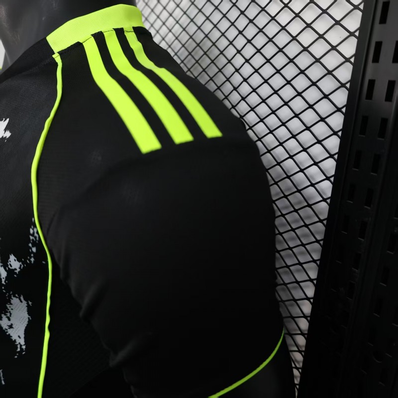 Player Version 25/26 Al Ahly FC Away Black Jersey