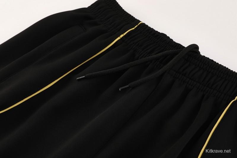 25/26 Arsenal Black Full Zipper Jacket + Long Pants