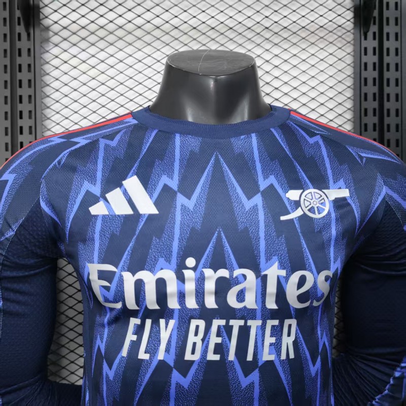 Player Version 25/26 Arsenal Away Long Sleeve Jersey