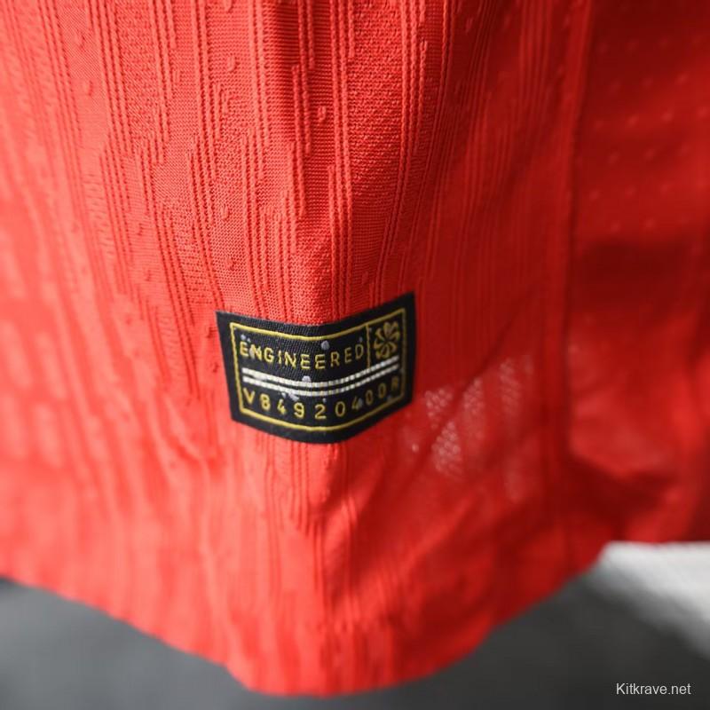 Player Version 25/26 PSG Third Red Jersey