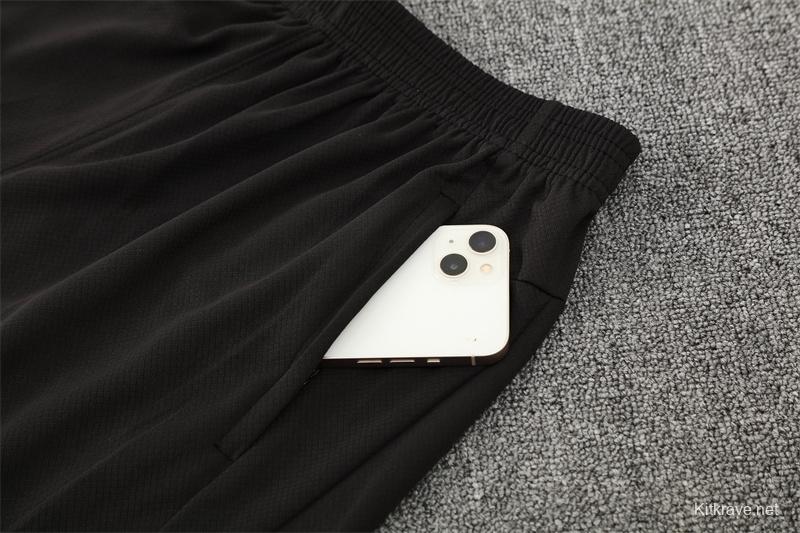 25/26 Manchester City Black with XS Short Sleeve+Soccer Shorts