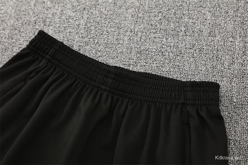 25/26 Portugal Red Half Zipper Jacket+Long Pants