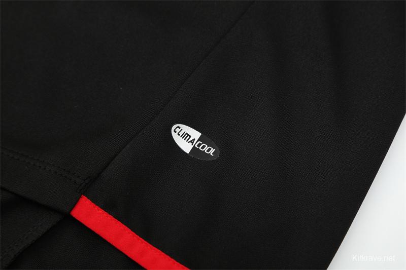 Retro 05/06 AC Milan Black Half Zipper Jacket