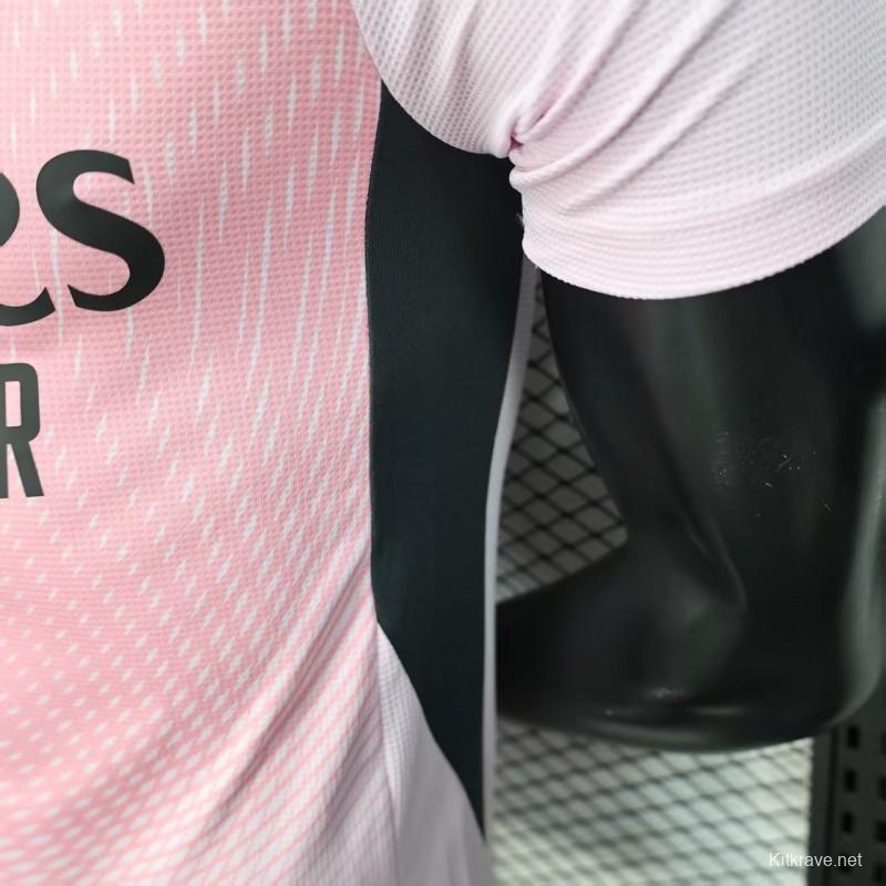 Player Version 25/26 Arsenal Pink Pre-Match Jersey
