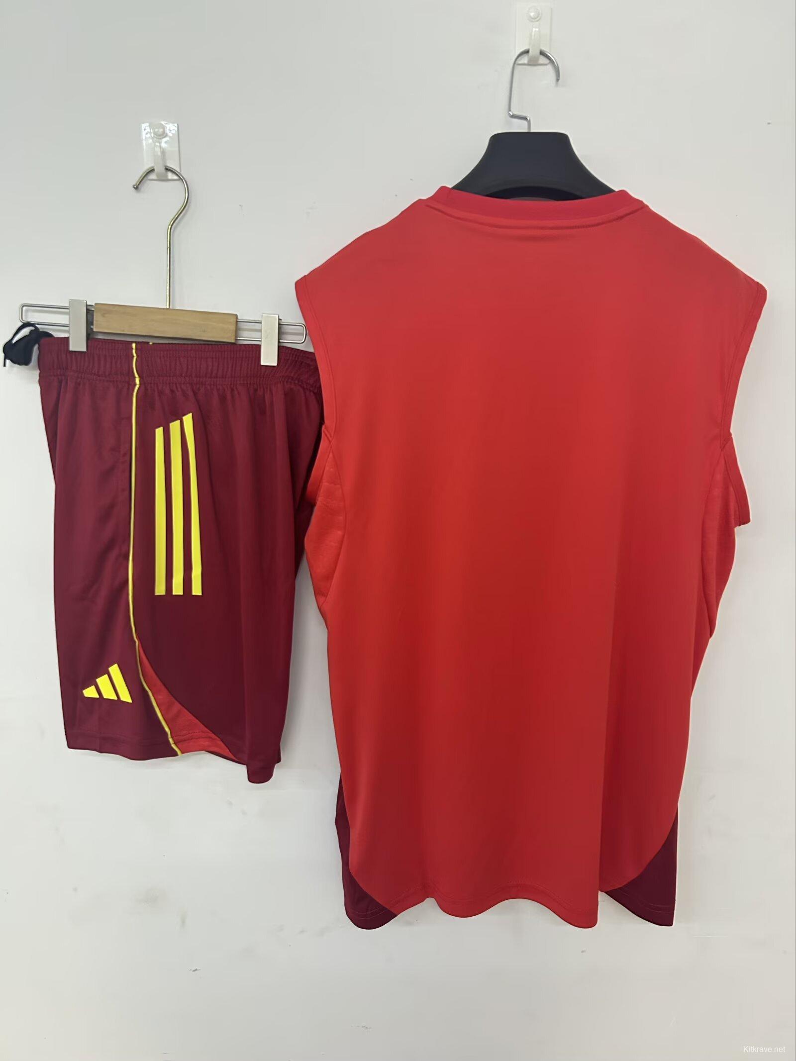 25/26 Nottingham Forest Vest Jersey Red+ Shorts