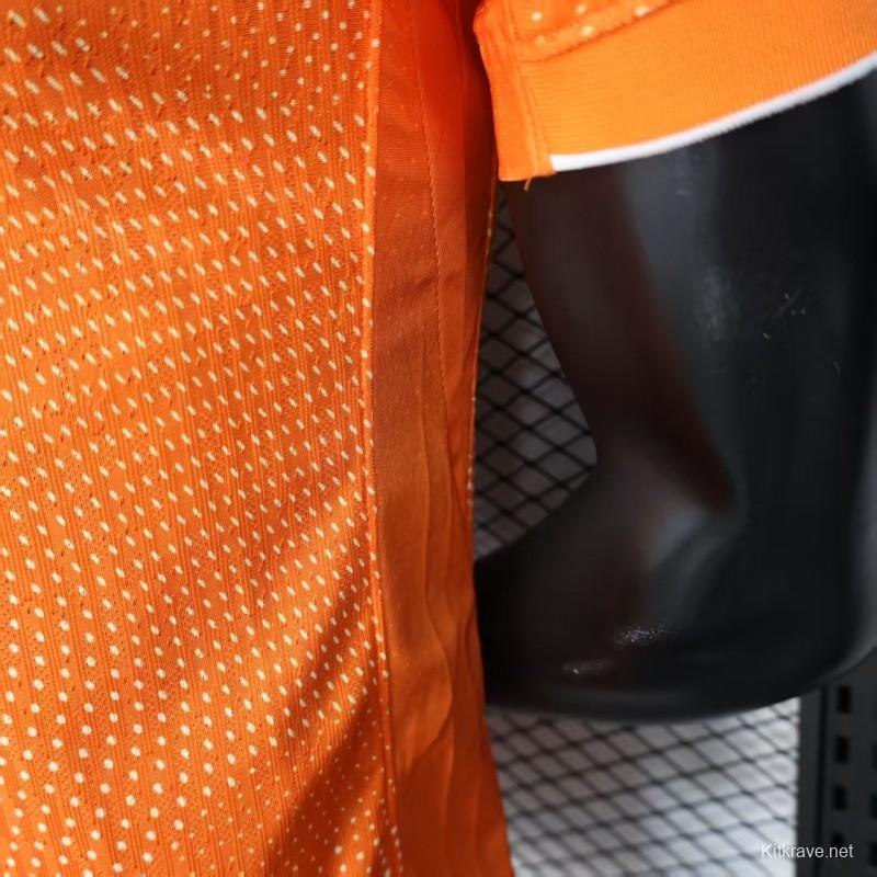 Player Version 2025 Netherlands Home Jersey