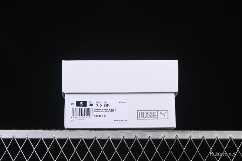 Puma Rose x Puma Speedcat Collaboration Low-Top Lifestyle Casual Shoes - 404391-01