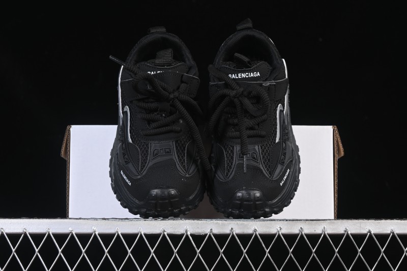 Balenciaga Non-Slip Wear-Resistant Casual Kids Shoes Black