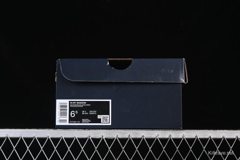 Nike Air Force 1 Shadow Lightweight Platform Low-Top Casual Sneakers - IO7594-101