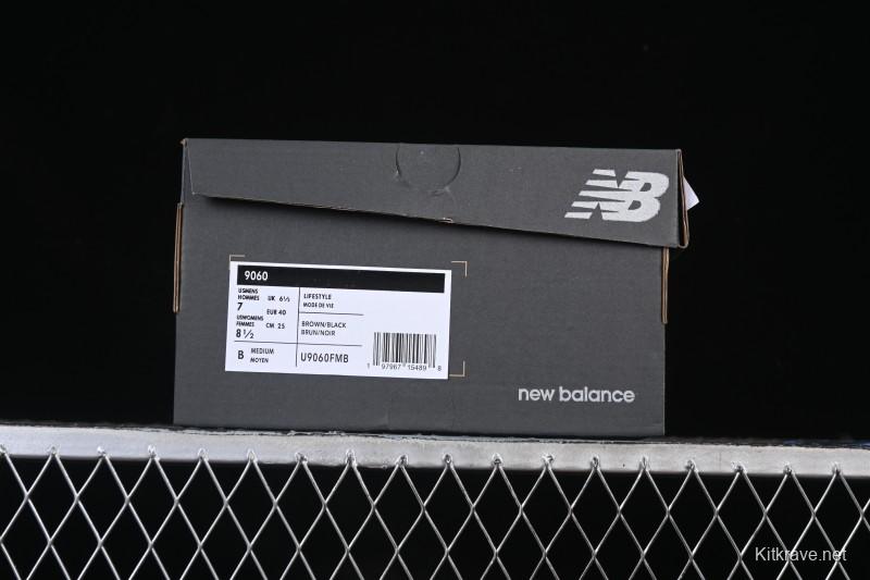 New Balance Retro Casual Running Shoes with ABZORB Cushioning - U9060FMB
