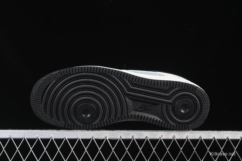 Nike Air Force 1'07 Low Gucci Collaboration White Gray Black Casual Sneakers - YF9511-808