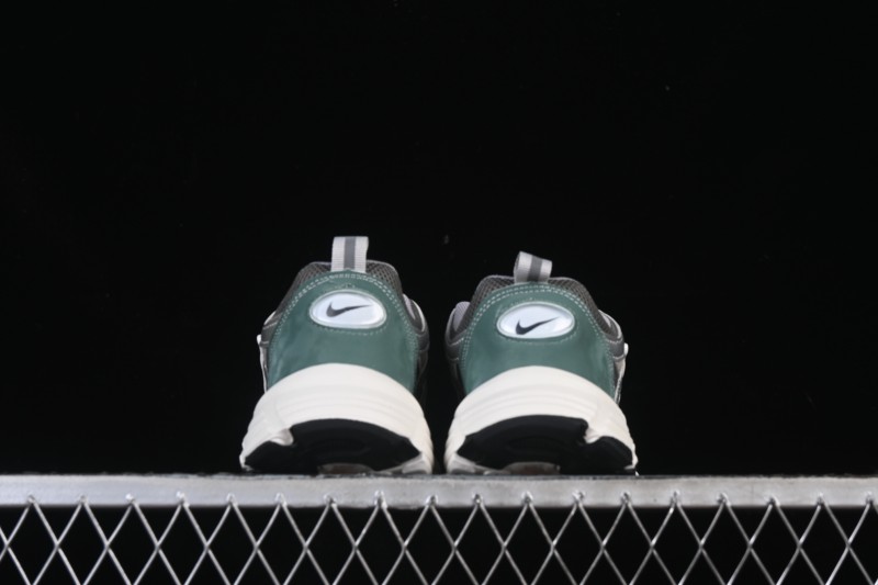Nike P-6000 Retro Casual Sports Kids Shoes - Gray Green White Swoosh