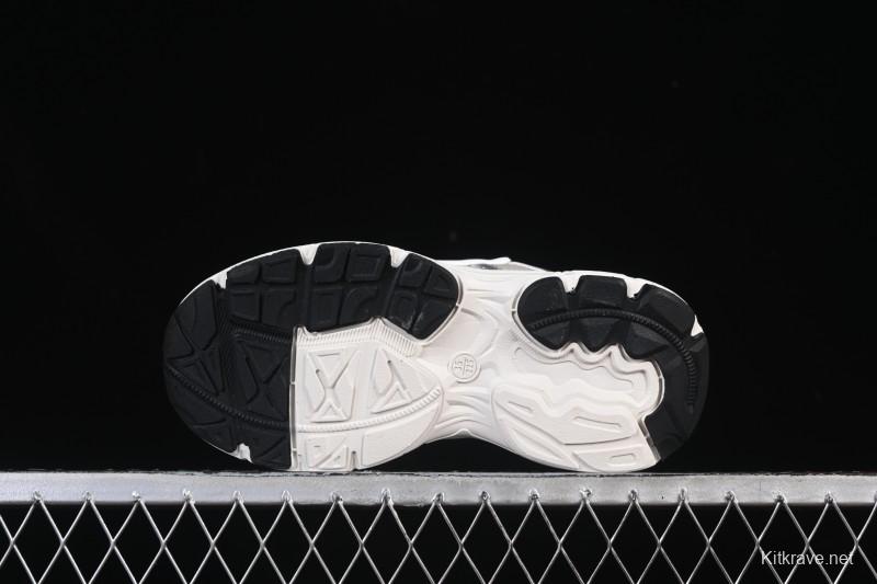 Nike P-6000 Retro Casual Sports Kids Shoes - Gray Green White Swoosh