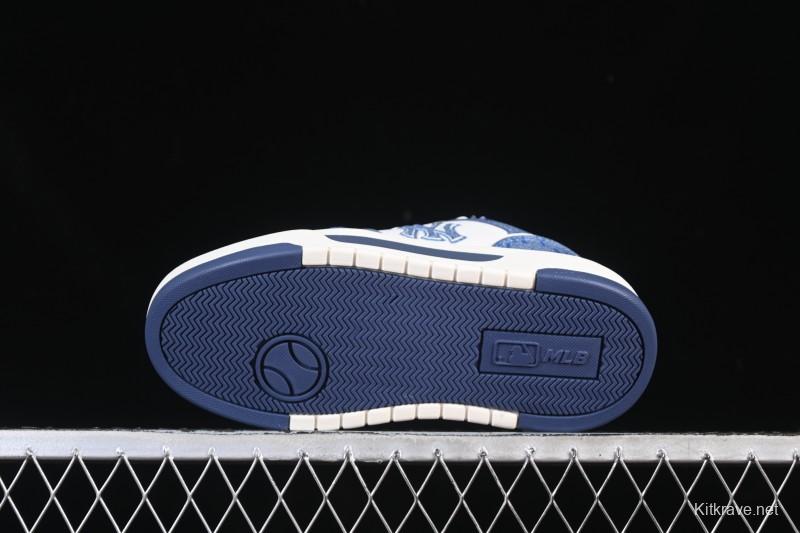 New York Yankees Chunky Liner Pocket Monogram Height-Increasing Thick Sole Casual Running Shoes - 3ASXP025N50NYS