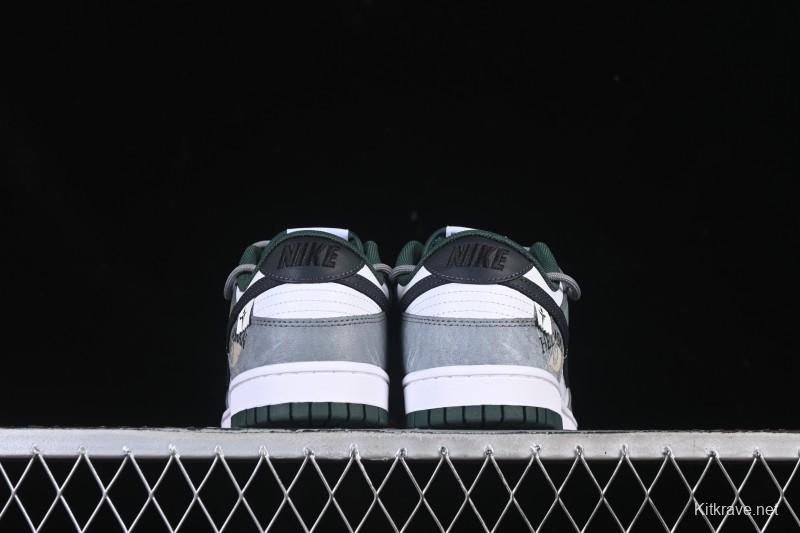 Nike SB Dunk Low Anniversary Custom Low-Top Casual Skate Shoes - DV0833-111