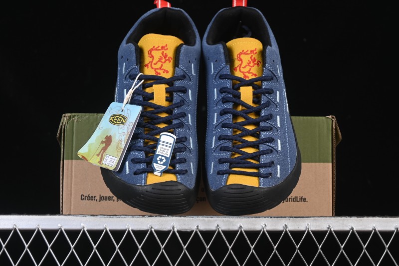 Keen Jasper Japanese Street Retro Outdoor Shoes - 2266 Darkblue