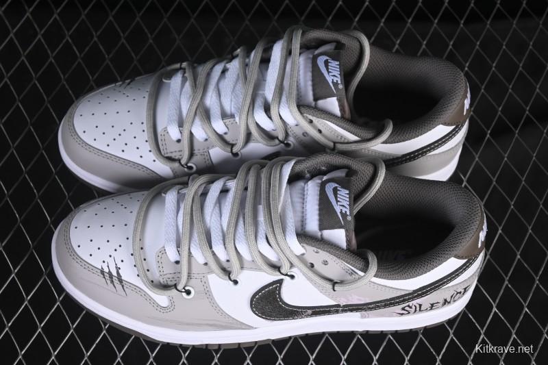 Nike SB Dunk Low Just Do It Anniversary Custom Low-Top Skate Shoes HF5441-111