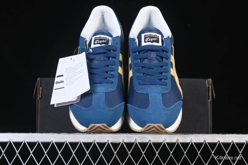 Onitsuka Tiger EDR 78 Low-Top Running Shoes with Comfort, Versatility, Slip-Resistance, and Durability - 1183C401-400