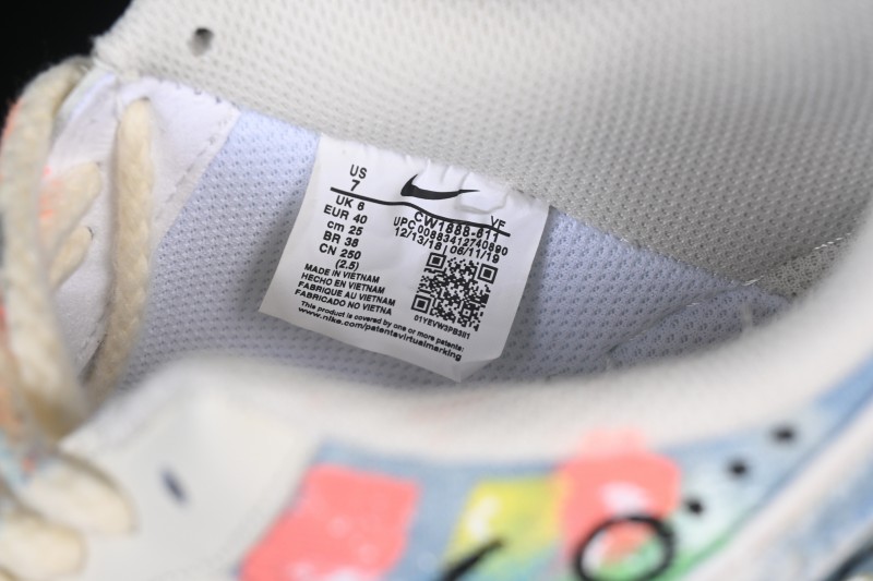 Nike Air Force 1 '07 Low Fantasy Cowboy Hand-Drawn Graffiti Casual Sneakers - CW1888-116