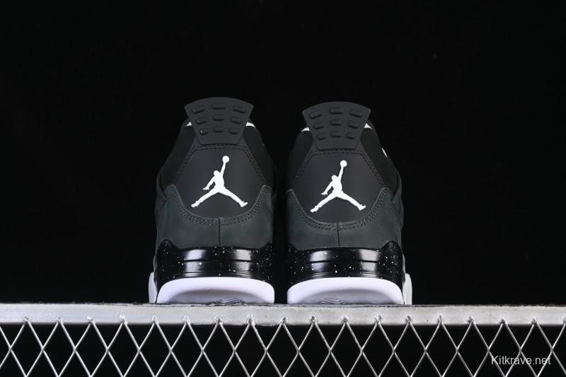 Nike Air Jordan 4 Retro Basketball Shoes with Fear Pack Design - FQ8138-002