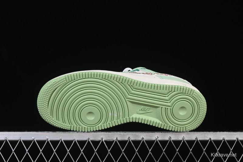 Nike Air Force 1'07 Low Casual Sneakers with Full-Length Air Cushion - KB1688-007