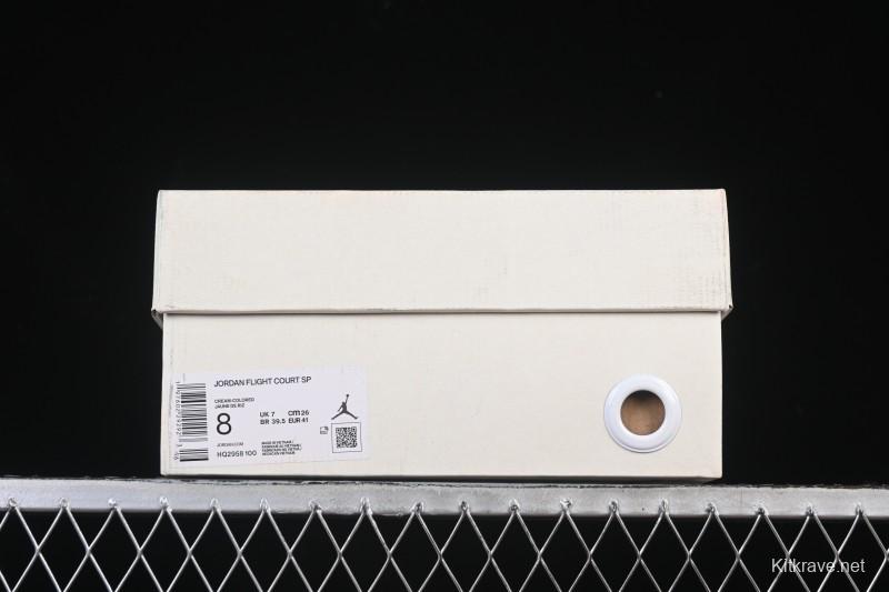 Nike Air Jordan Flight Court SP Retro Sports Sneakers - HQ2958-100