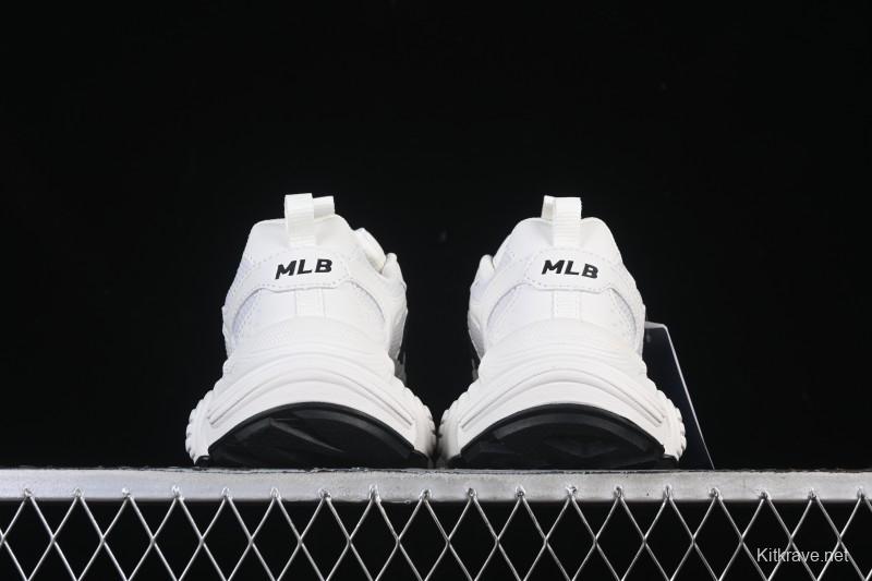 New York Yankees Chunky A Height-Increasing Thick Sole Casual Running Shoes - 3ASHW055N07WHS