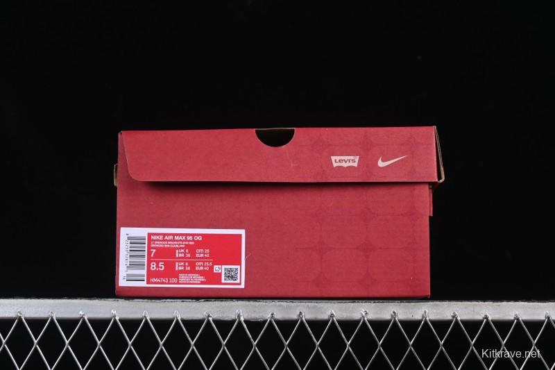 Nike Air Max 95 Retro Running Shoes with Air Cushioning - HM4743-100