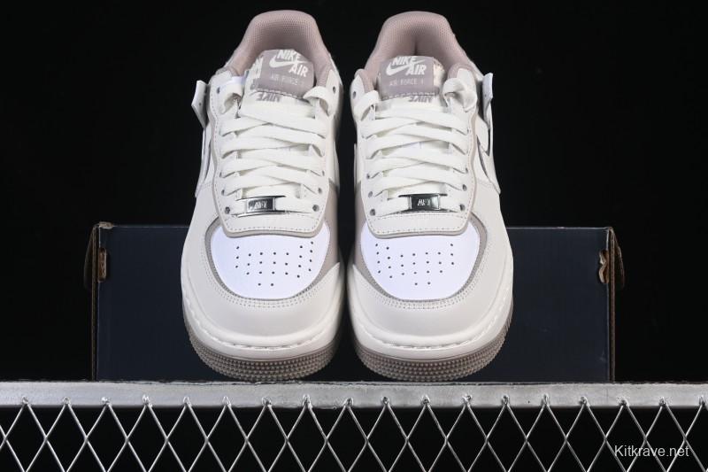 Nike Air Force 1 Shadow Lightweight Platform Low-Top Casual Sneakers - IO7594-101
