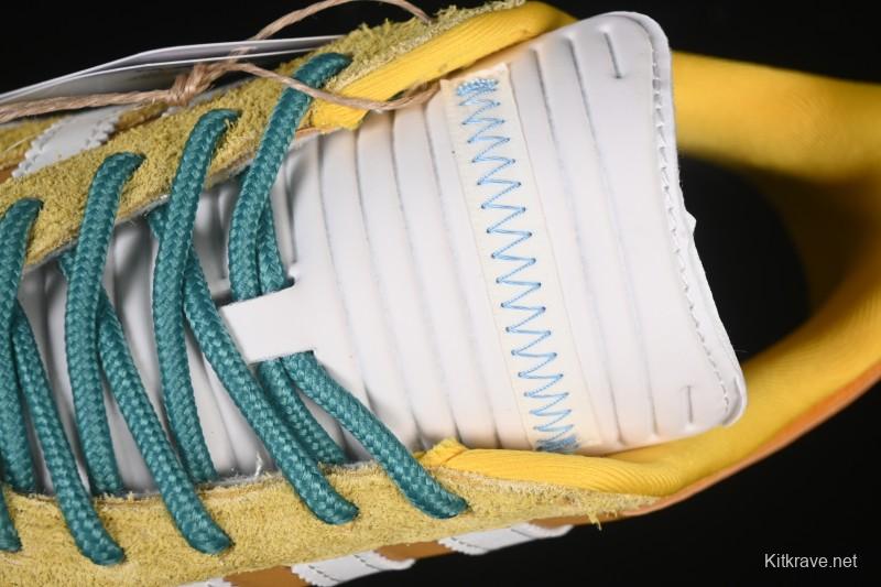 Adidas Gazelle Indoor Bad Bunny Collaboration Retro Low-Top Skate Shoes - JS5053