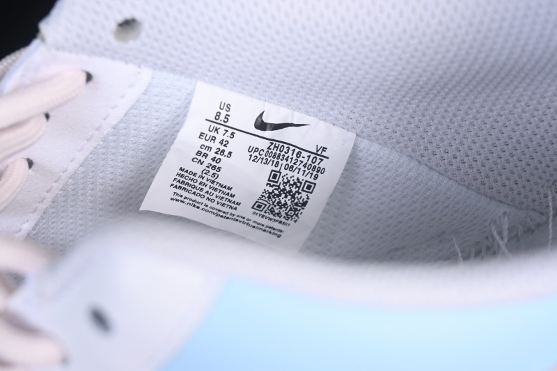 Nike Air Force 1 '07 Low Casual Sneakers with Custom Design - ZH0316-107