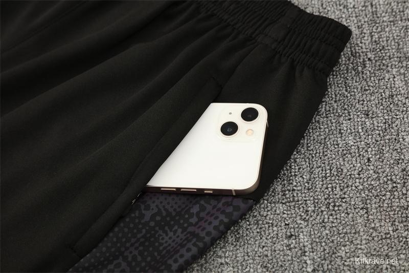 25/26 AC Milan Green Camouflage Half Zipper Jacket+Long Pants