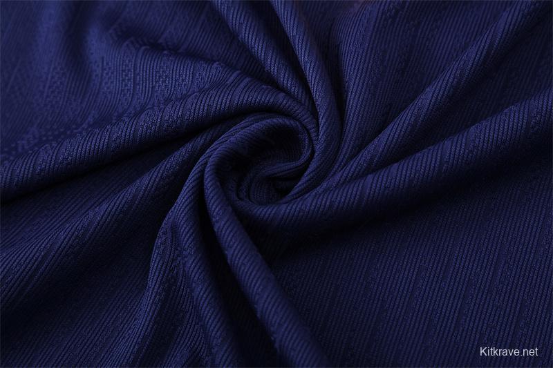 Player Version 25/26 Barcelona Royal Blue T90 Half Zipper Jacket+Long Pants