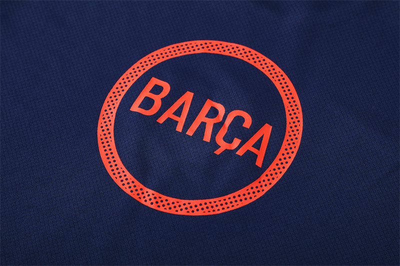 25/26 Barcelona Royal Blue T90 Short Sleeve Jersey+Shorts with XS