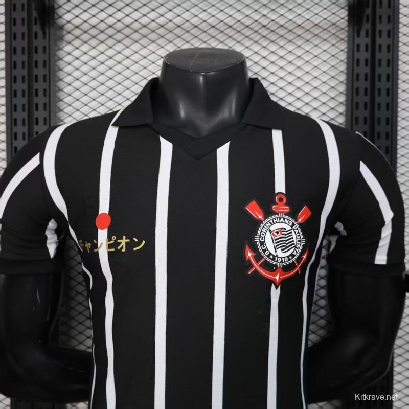 Player Version 25/26 Corinthians Black Stripe Special Edition Jersey