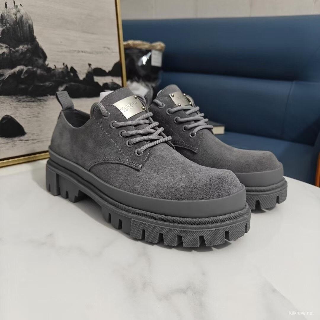 D&G 2025 SS Platform Derby Casual Chunky Shoes - AS00320