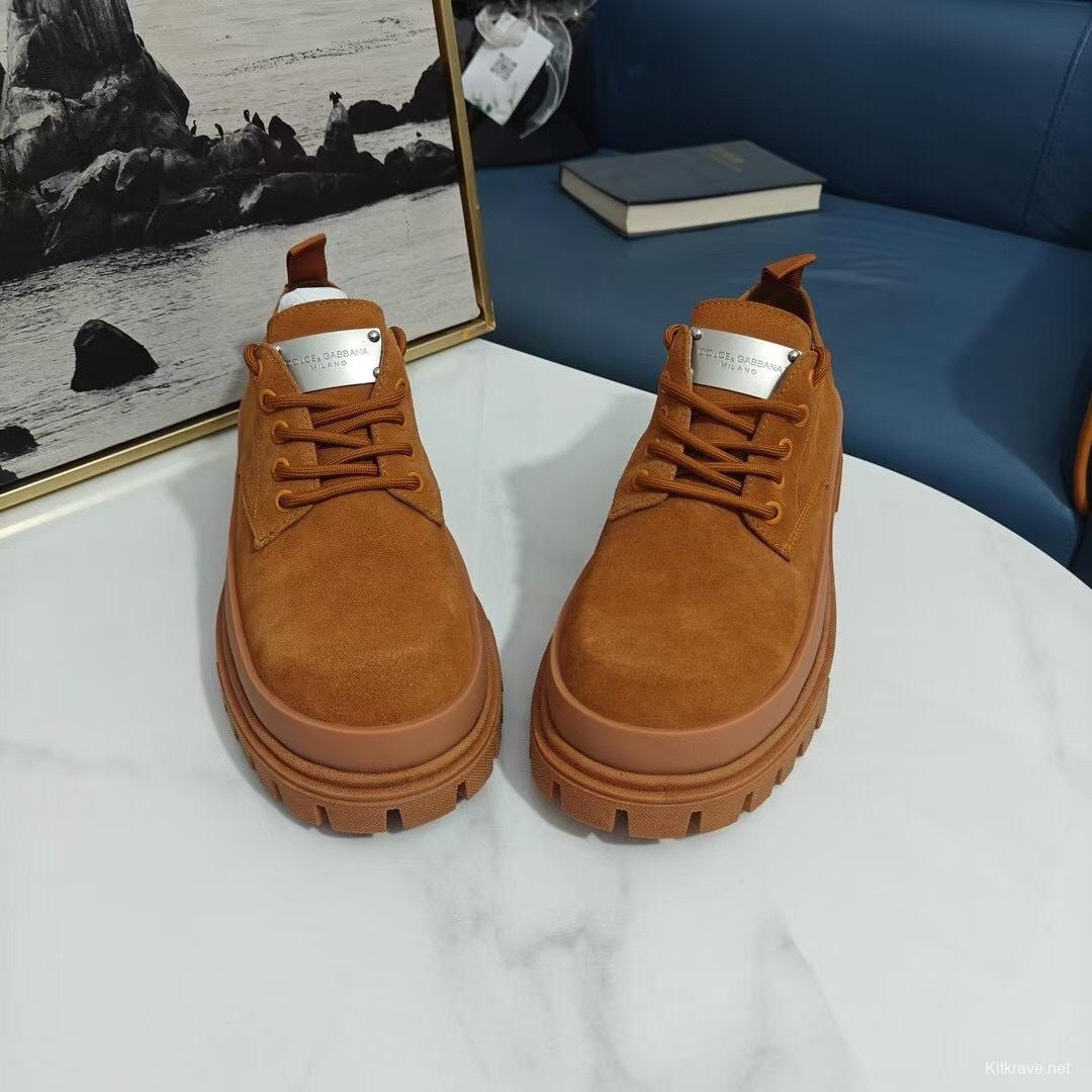 D&G 2025/SS Platform Derby Casual Shoes - AS00320